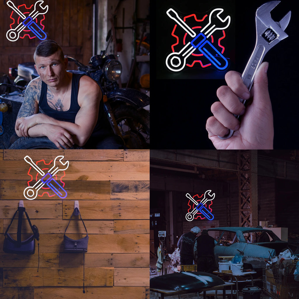 Check Engine Neon Sign Led Light Auto Room Garage Repair Shop Wall Decor Bar Party Club Luminous Atmosphere Lamp USB Power