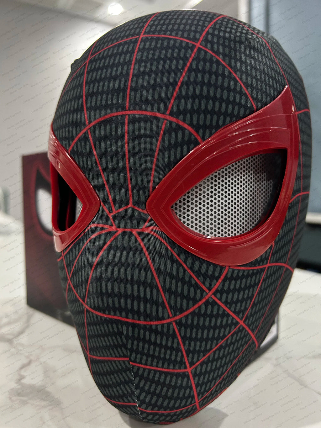 Spiderman Mask Eyes Movable Remote Control Peter Parker Spiderman Toys Children Halloween Cosplay Costume Mask Christmas Gifts