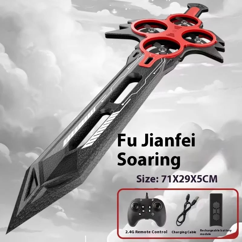Hand-Gesture Controlled Flying Sword Toy Drone Sword Shaped Remote Control Rc Airplane For Kids Adults 360° Flip Durable Boy toy