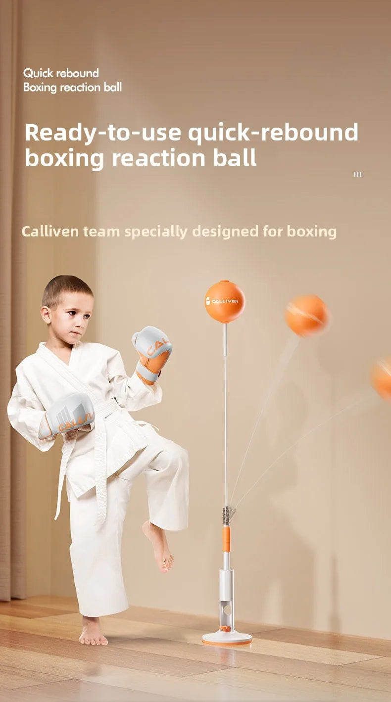 Boxing speed response ball indoor vertical training ball home sandbag practice martial arts boxing target