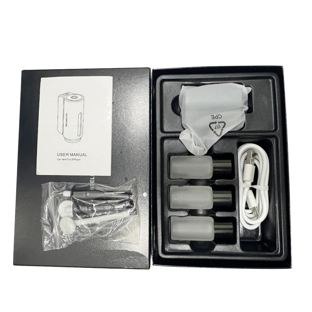 Car Electric Air Diffuser Aroma Car Air Vent Humidifier Mist Aromatherapy Car Air Freshener For Removing Odors Car Accessories