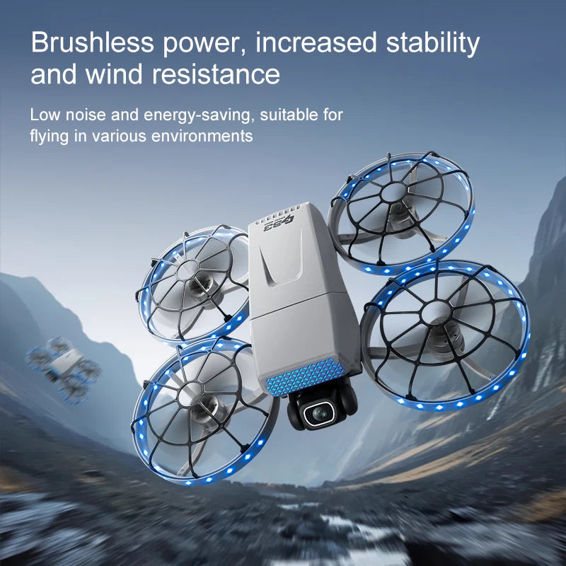 dji mini 4pro brushless optical flow folding dual mirror professional aerial photography with servo gimbal drone 4k professional