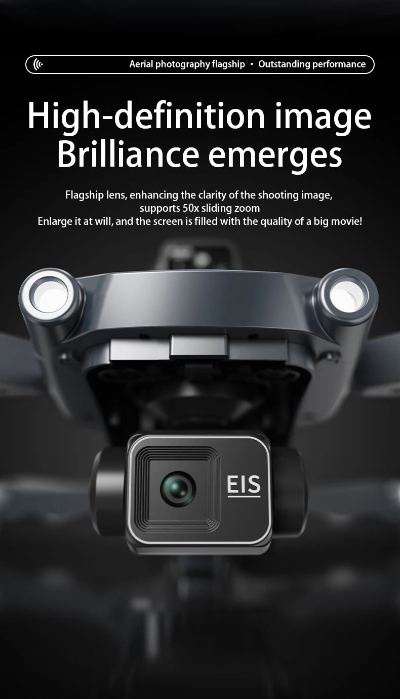 L600 Pro MAX Drone 4K Professional HD Camera 3-Axis Gimbal GPS Security Dron Obstacle Avoidance WIFI FPV UVA RC Quadcopter Toys