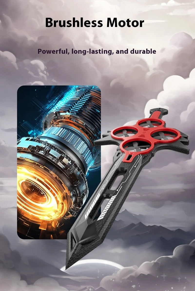Hand-Gesture Controlled Flying Sword Toy Drone Sword Shaped Remote Control Rc Airplane For Kids Adults 360° Flip Durable Boy toy