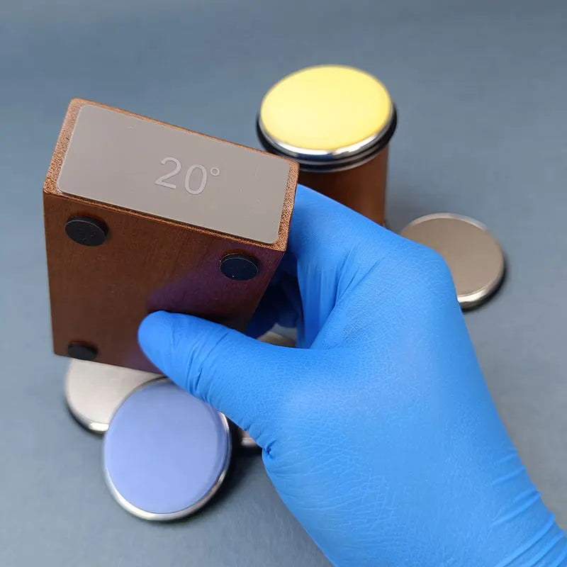 Diamond Sharpening StoneMagnetic Rolling Knife Sharpener  Wood Kitchen Grinding System 15 20 Degrees Angle Roller Accessory