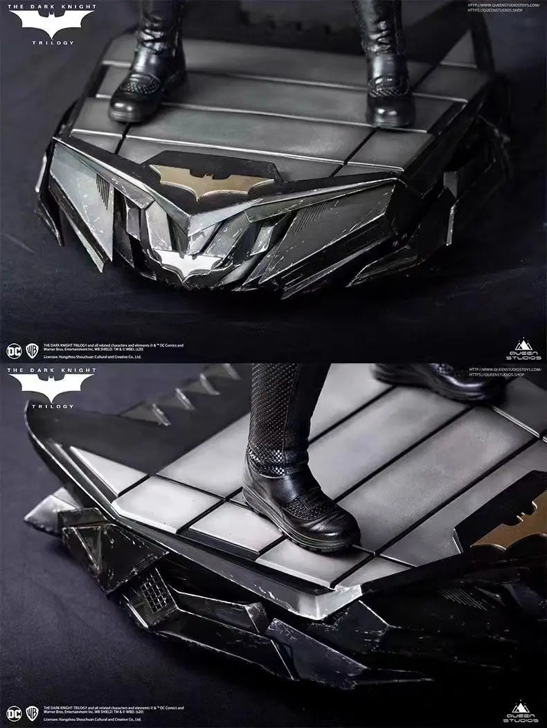 68cm Oversized Dark Knight Batman 1/3 Bell Edition Batman Statue Model Handmade Collection Gift Living Room High-Grade Ornaments