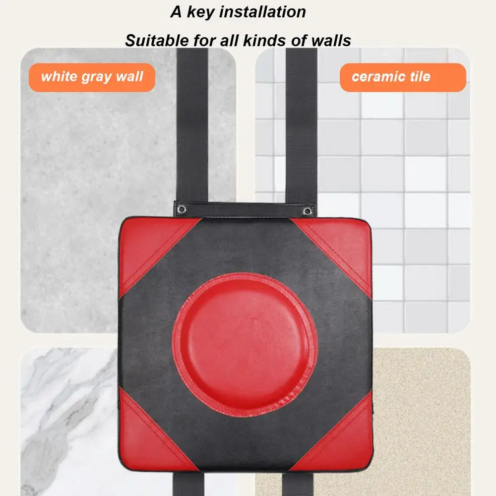 Wall Punching Pad Wall-Mounted Blocking Pad Boxing Training Equipment Taekwondo Training Sandbags Fighting Gear for Living Room