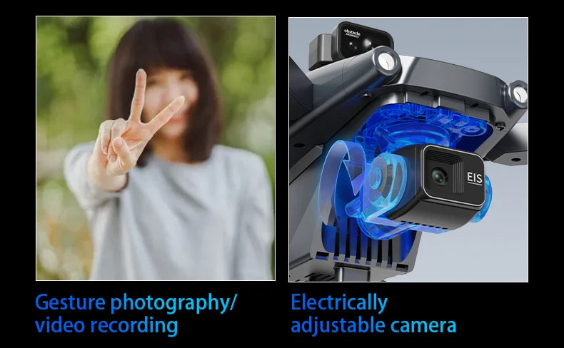 L600 Pro MAX Drone 4K Professional HD Camera 3-Axis Gimbal GPS Security Dron Obstacle Avoidance WIFI FPV UVA RC Quadcopter Toys