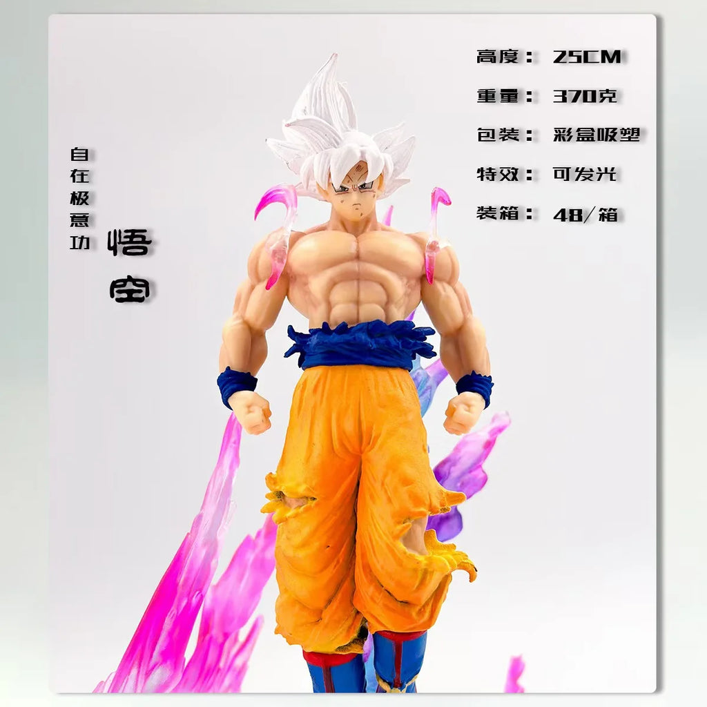 25cm dragon ball Figure Son Goku Figure Super Saiyan Figures Pvc Model Statue Doll Room Decor Collection Ornament Toys Gifts