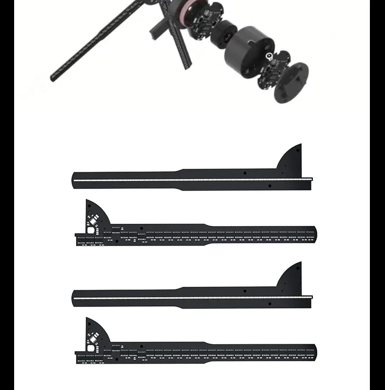 3D Hologram Fan LED Illuminated Sign Holiday Advertising Lights WIFI Remote Control Display Image Video Hologram Projecter