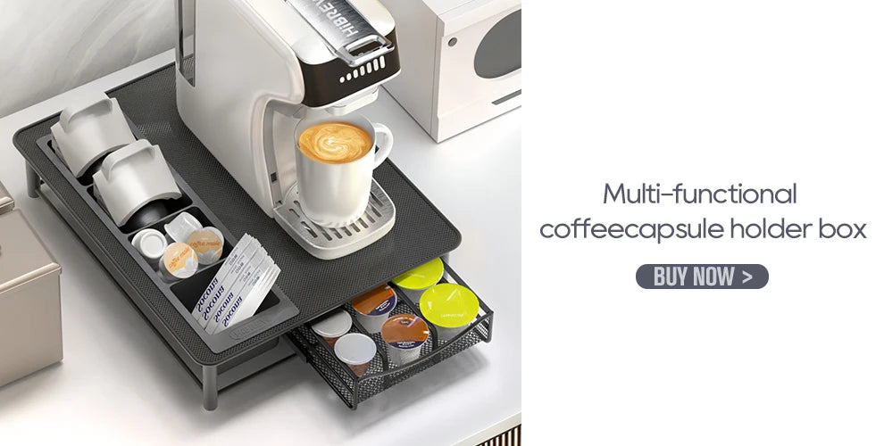 HiBREW 5 in 1 Multiple Capsule Coffee Machine Hot/Cold DG Cappuccino Nes Small Capsule ESE Pod Ground Coffee Cafeteria 20Bar H2B