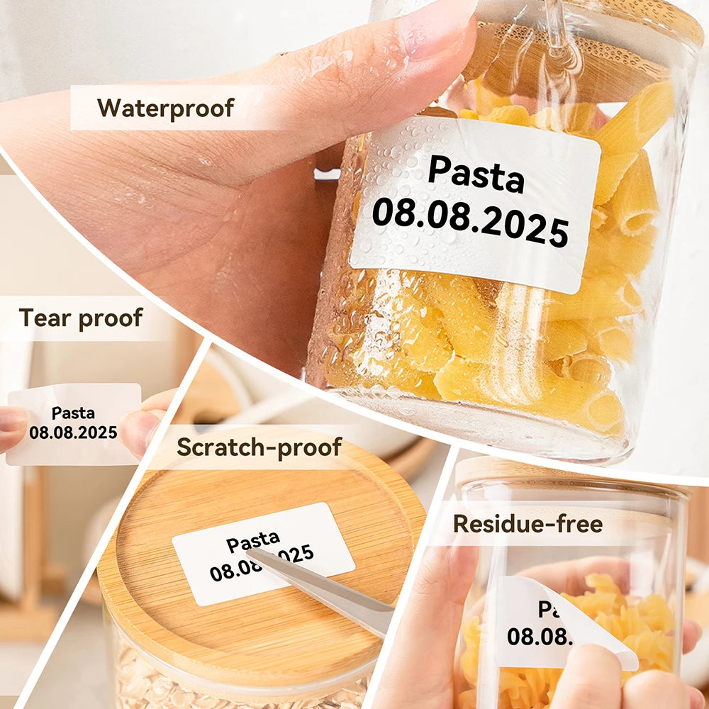 NIIMBOT B1 Portable Thermal Printer With Tapes 2 Inch Adhesive Label Printer Mini Bluetooth Sticker Maker Support Smartphones PC