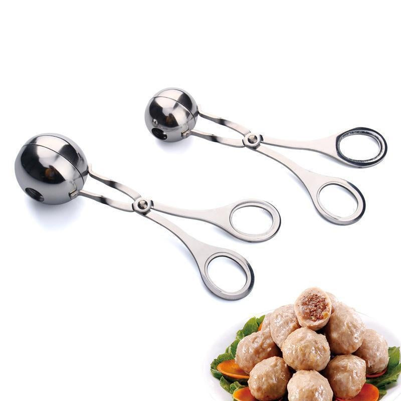 Meat Ball Maker Tool Stainless Steel Clip Round Rice Ball Shaper Spoon Meatball Making Mold Non Stick Stuffed Kitchen Gadget