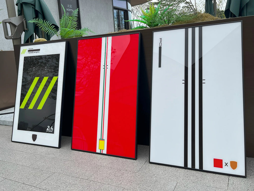 Wall Mount Display for LEGO 42171 Mercedes-AMG F1 W14 E 42207 Ferrari SF-24 F1 42206 Red Bull Racing RB20 F1--Display Wall only