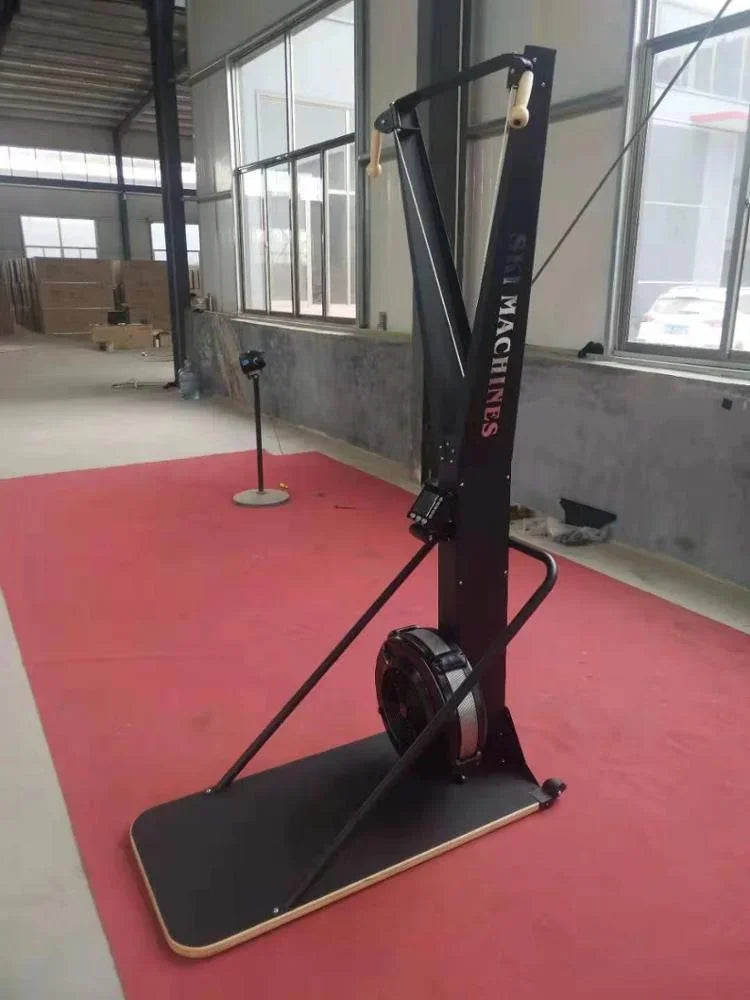 Air drag ski machine ski simulator gym machine exercise indoor and outdoor fitness equipment