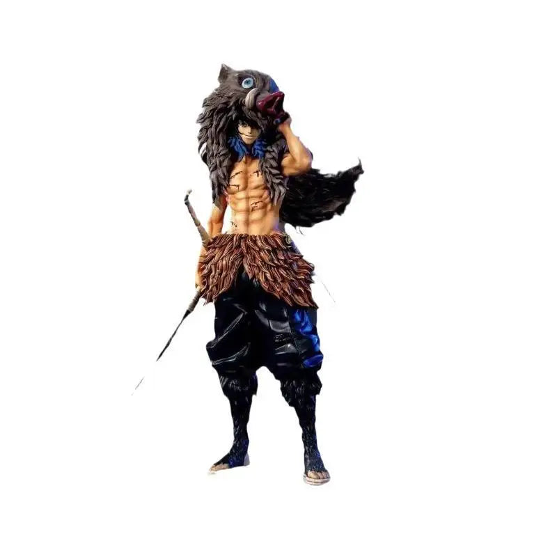 Anime Demon Slayer Figure Kamado Tanjirou Nezuko Action Figure Pvc Model Toys Zenitsu Figurine Inosuke Kimetsu Yaiba Figura Gift