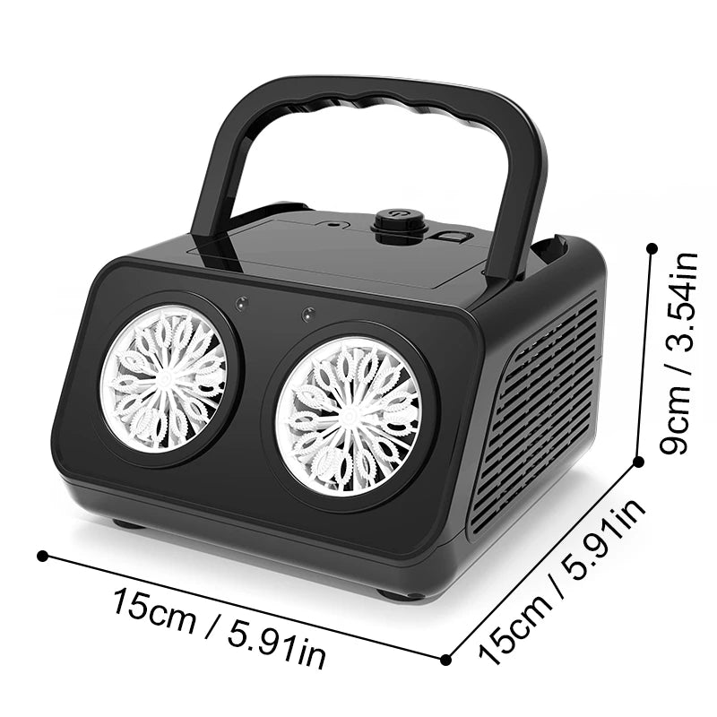 Handheld automatic bubble machine, children's portable bubble machine outdoor wedding game bubble water without battery