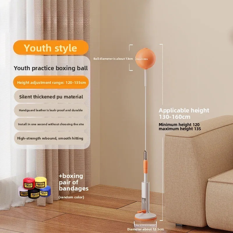 Boxing speed response ball indoor vertical training ball home sandbag practice martial arts boxing target