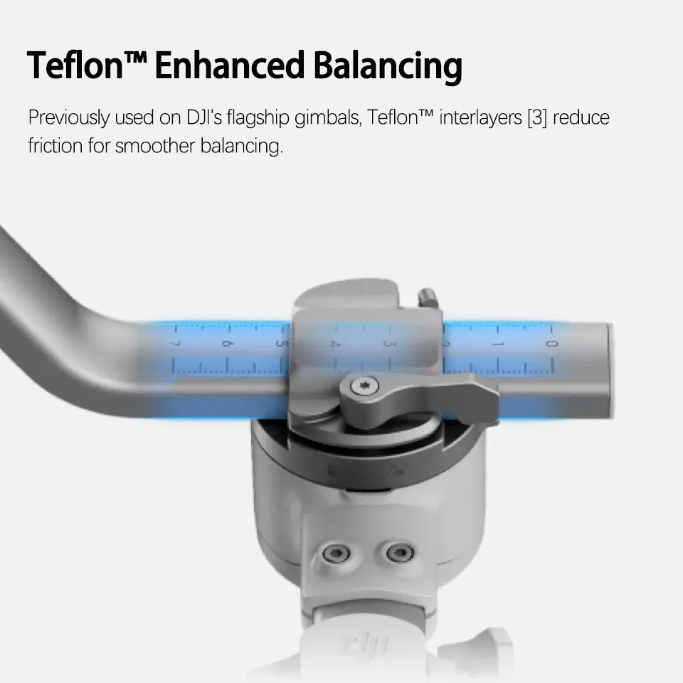 DJI RS 4 Mini Handheld Gimbal Stabilizer Intelligent Tracking and Composition Automated Axis Locks for Camera and Phone