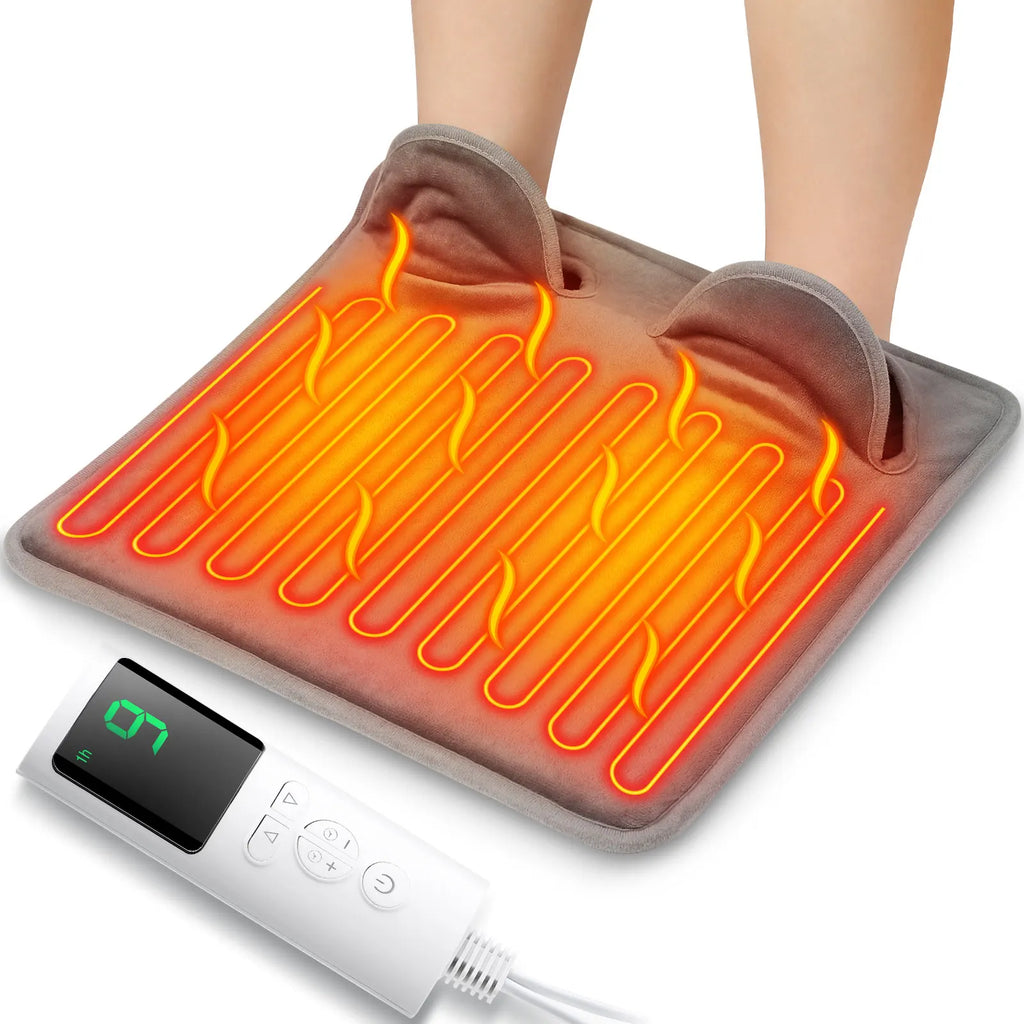 Electric Heating Foot Warmer Winter Foot Warming Device Household Hand Warming Pad for Office Bedroom Study Room Keep Warm