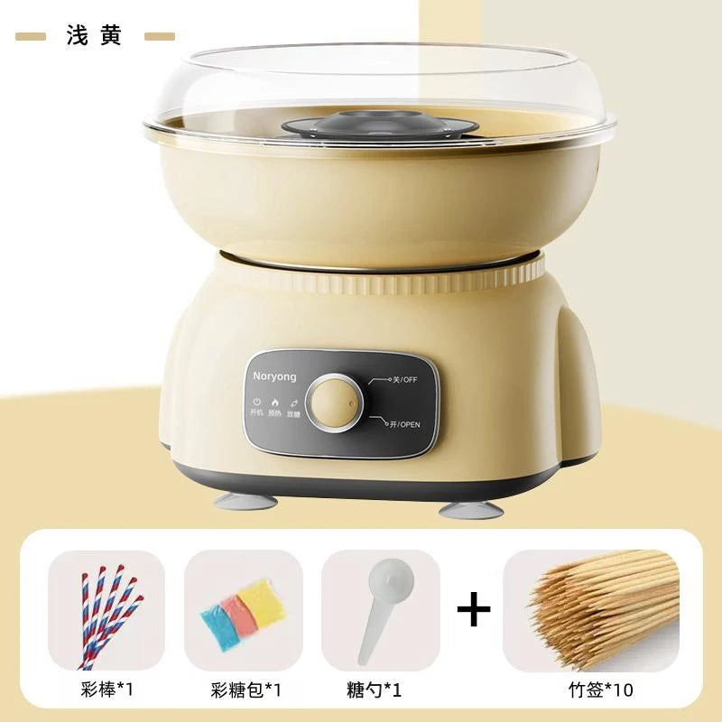 Cotton candy machine children's fully automatic cotton candy making machine handmade mini fancy colored sugar Christmas gift