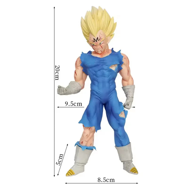 31CM Dragon Ball Z Super Saiyan Blue Gogeta Figure Toys Anime DBZ PVC Figurines Collection Model Desktop Decoraction Gifts Kids