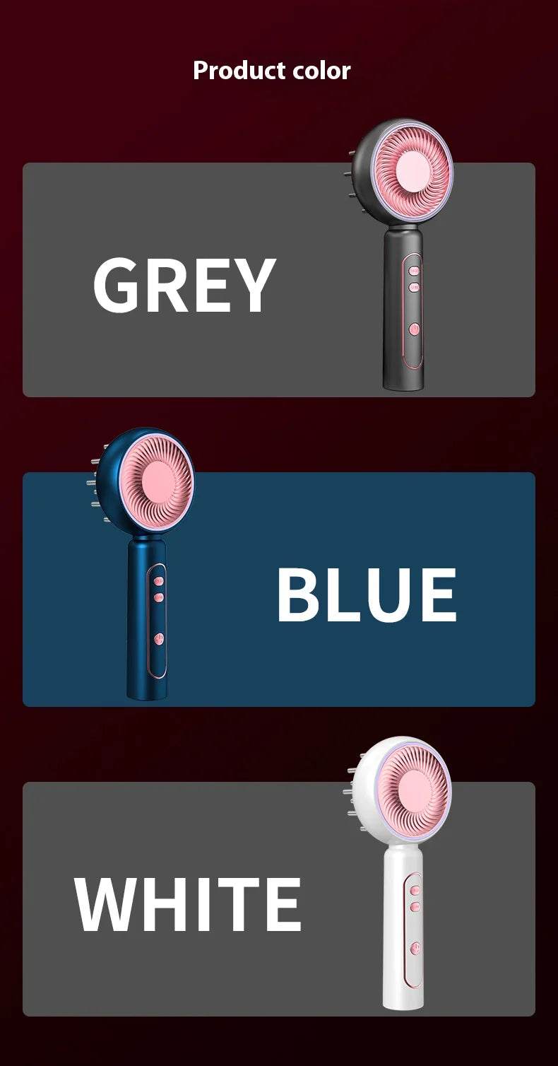 Scalp Massaging BrushShiatsu Hair Scalp Massager Electric Massager for Scalp & Hair Handheld Portable Massager Deep Muscle Relax