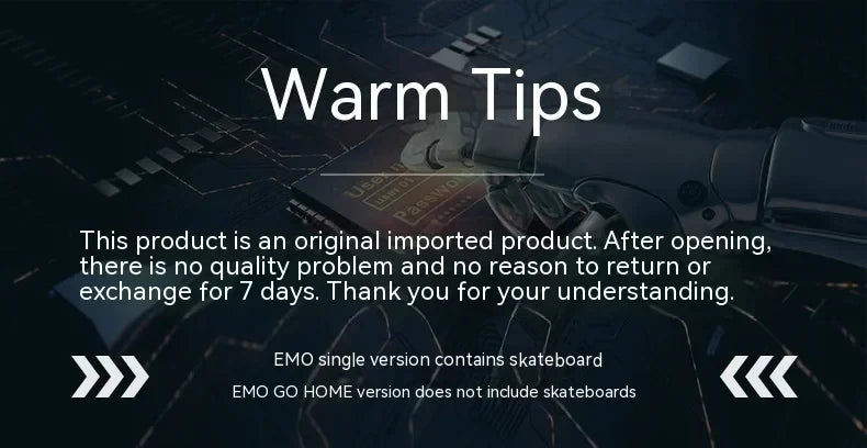 EMO Intelligent AI Robots Emotional Support Interactive Desktop Voice Recognition EMO Go Home Robot Companion Children Gifts