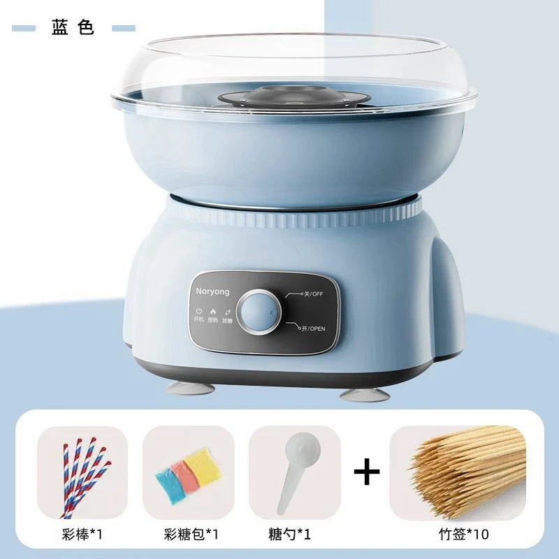 Cotton candy machine children's fully automatic cotton candy making machine handmade mini fancy colored sugar Christmas gift