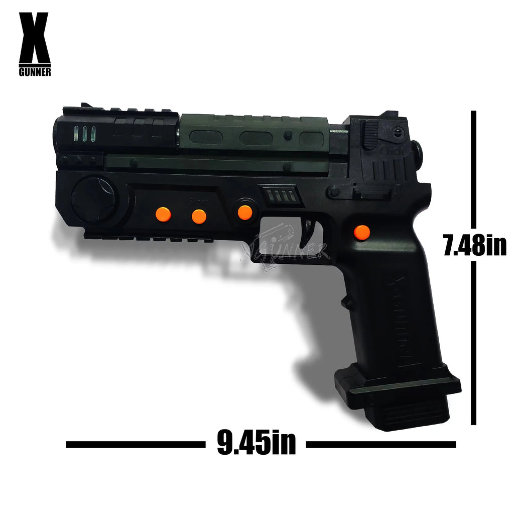 XGUNNER 2.4G wireless gaming light gun，Somatosensory gun，Functions far exceed GUN4IR，Support multiple people to play together