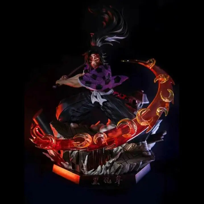 28cm Demon Slayer Kokushibou Tsugikuni Michikatsu Juuni Kitsuki one Action figure toys collection doll Christmas gift with box