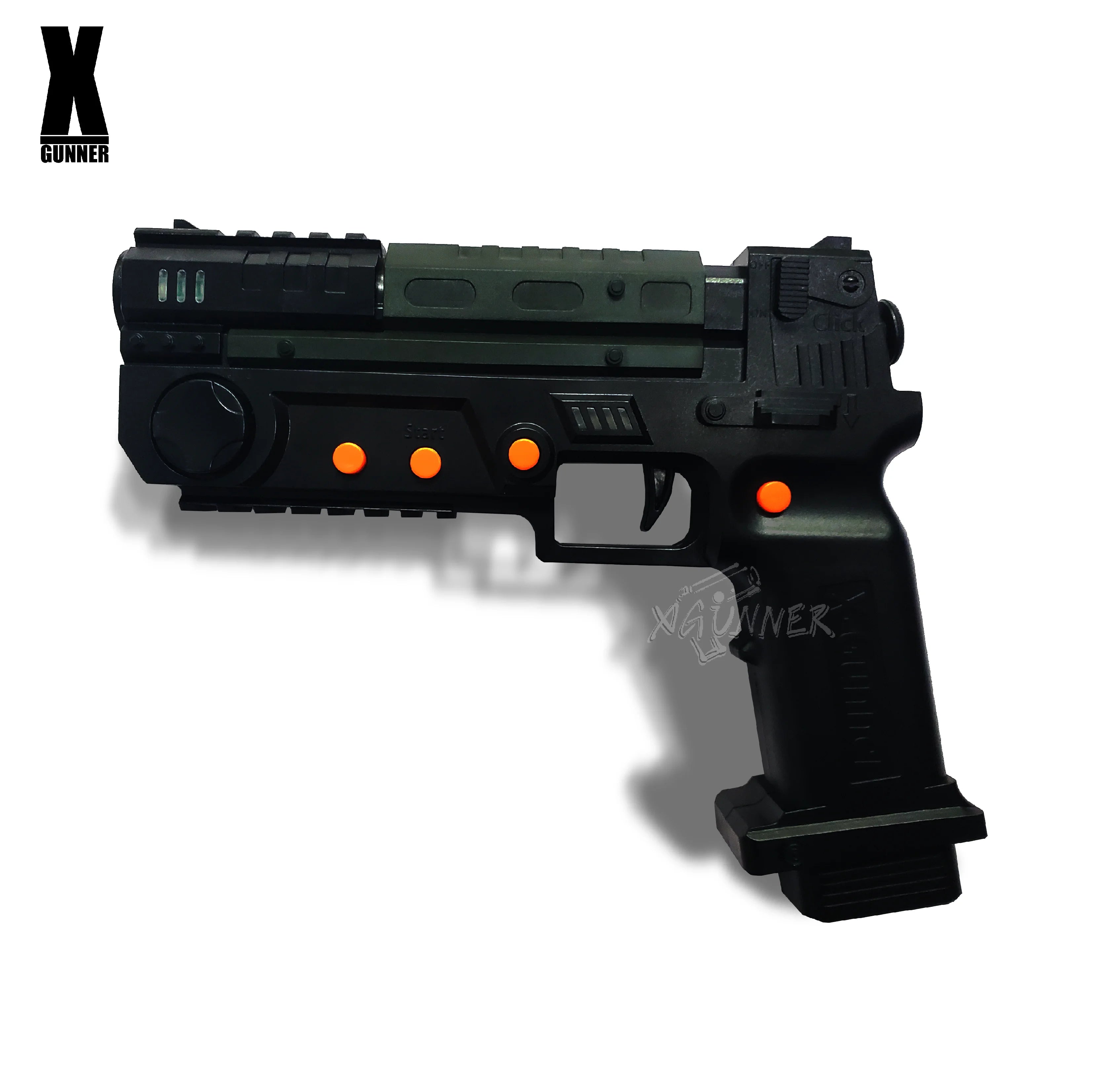 XGUNNER 2.4G wireless gaming light gun，Somatosensory gun，Functions far exceed GUN4IR，Support multiple people to play together