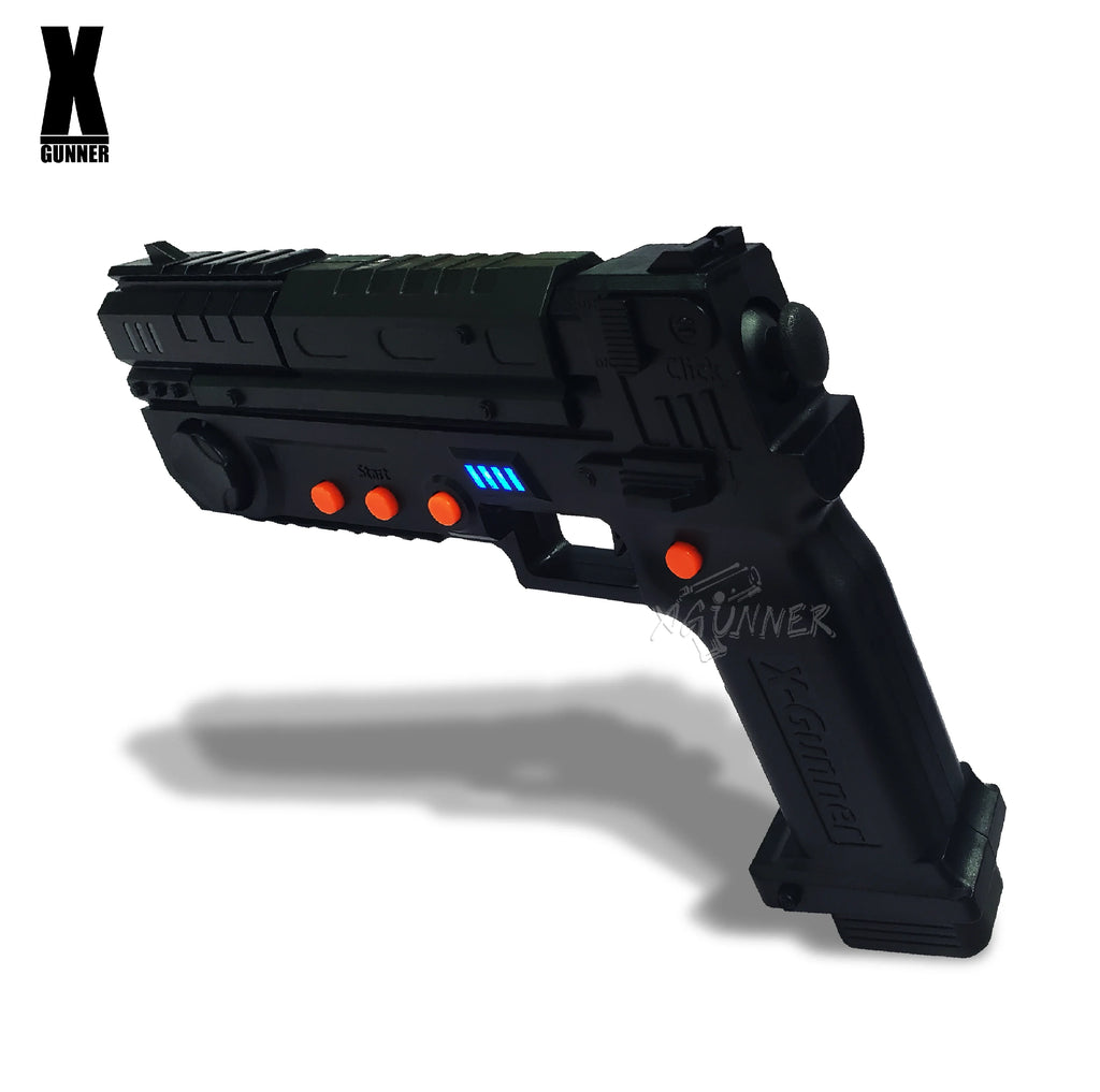 XGUNNER 2.4G wireless gaming light gun，Somatosensory gun，Functions far exceed GUN4IR，Support multiple people to play together