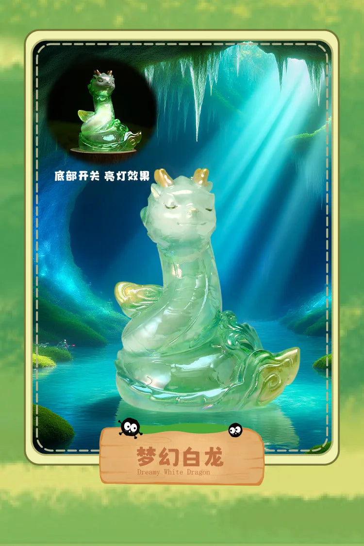 Hayao Miyazaki Fantasy Journey Blind Box Night Light Anime Movie Ornament Decoration Gift Toy Surprise Mystery Box