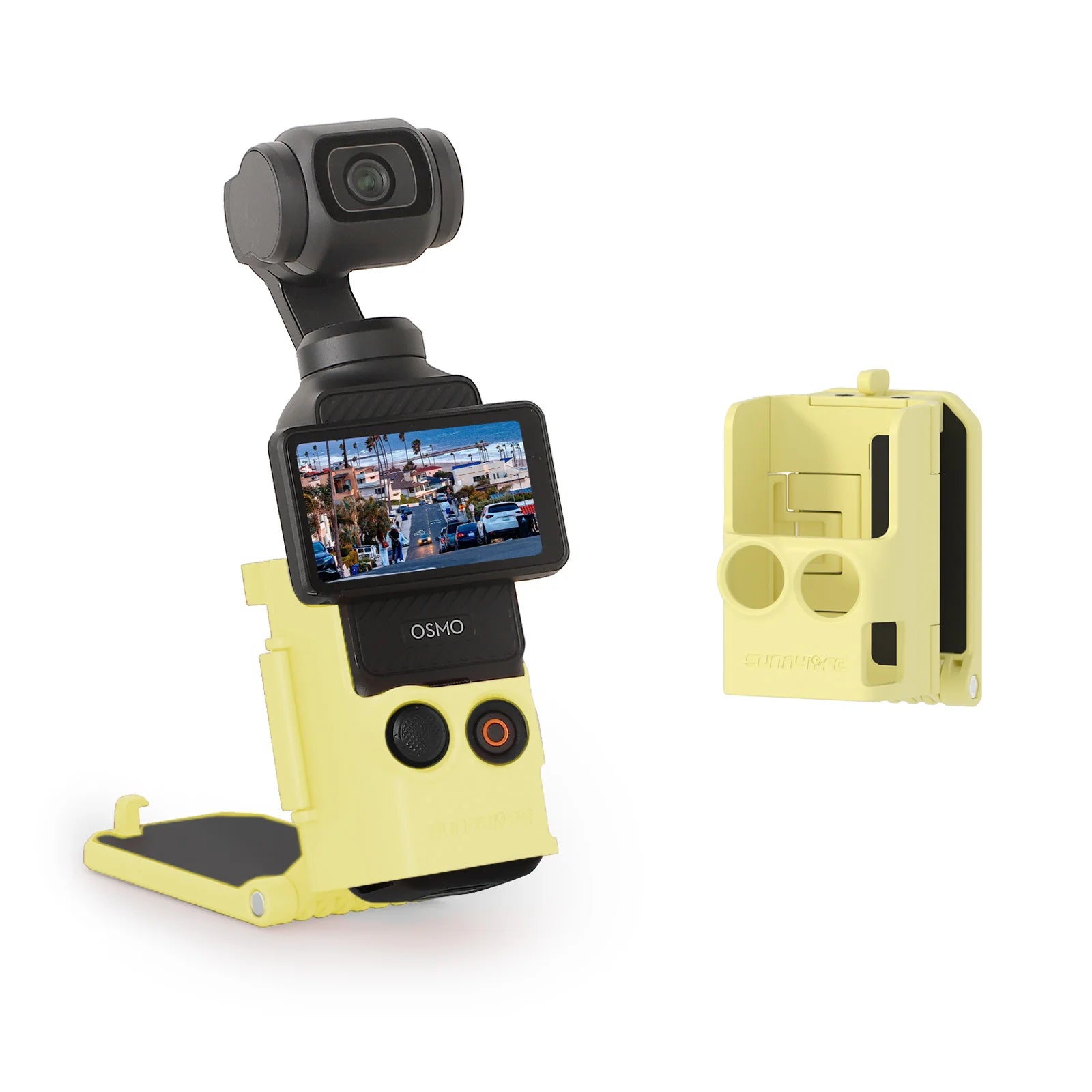 Original Osmo Pocket 3 Magnetic Mount Stand | 180° Adjustable Base, 6-Point Strong Magnet Holder | Accessory Only (5 Colors)