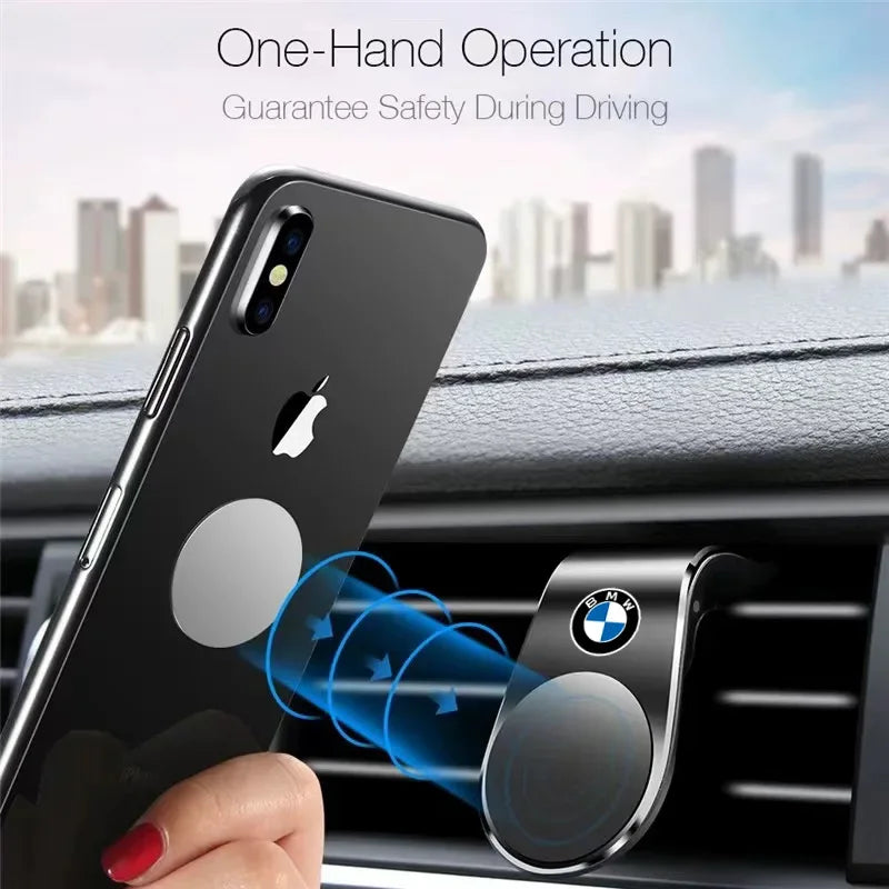 Magnetic Car Phone Holder in Car Phone Stand Clip Mount for BMW M M3 X5 X1 X3 E46 E90 E39 F10 F20 F30 G20 E60 E36 E34 Accessorie