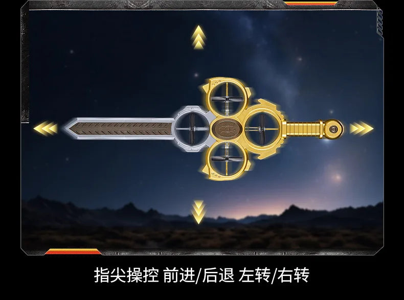 Hot Gesture Remote Control Flying Sword Flying Aircraft Flying Sword Stunt Aircraft Rolling One Key Lift Boy Christmas Toy Gift