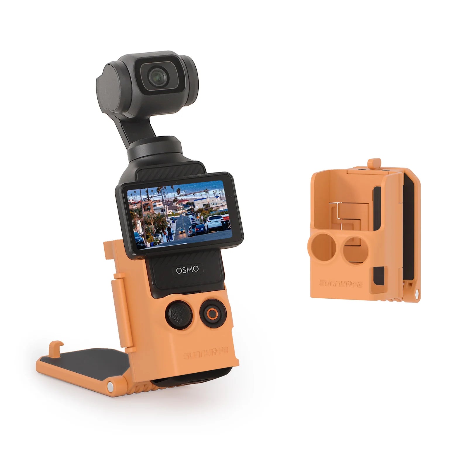 Original Osmo Pocket 3 Magnetic Mount Stand | 180° Adjustable Base, 6-Point Strong Magnet Holder | Accessory Only (5 Colors)