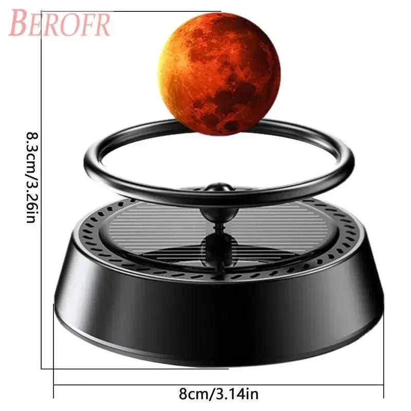 Car Air Freshener Jupiter Eearth Planet Auto Dashboard Aromatherapy Car Vehicle Interior Rotating Perfume Air Diffuser Decor