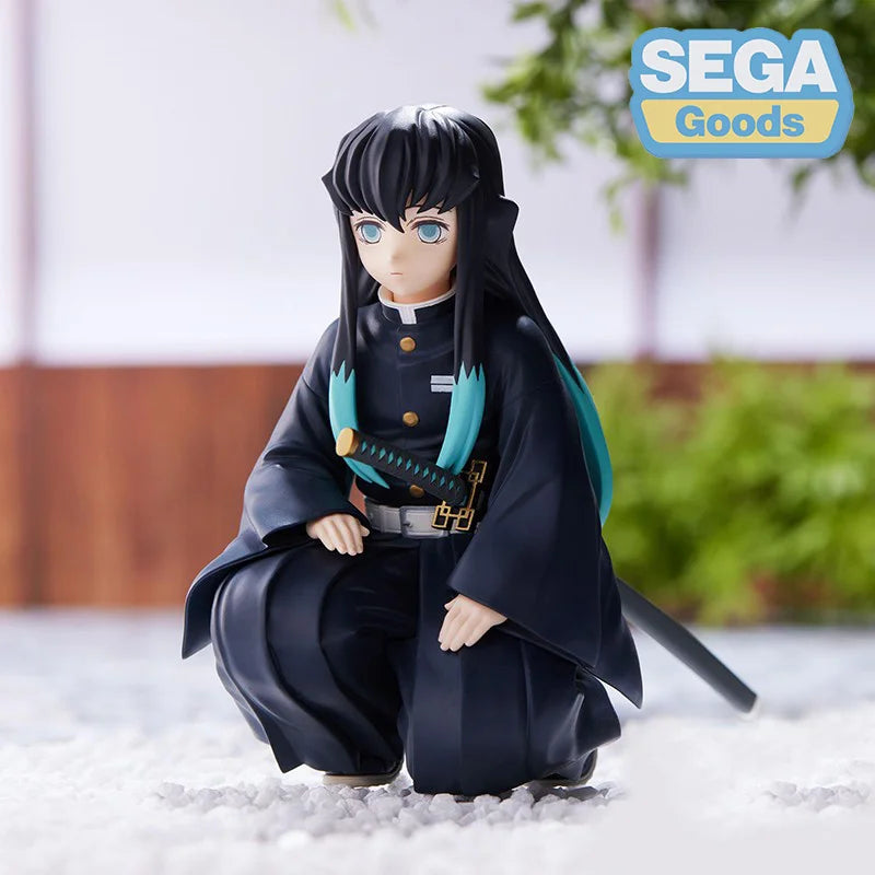 In Stock Original Demon Slayer SEGA Chokonose Premium Figure Hashira Meeting Muichiro Tokito Action Figure Anime Model Toys Gift