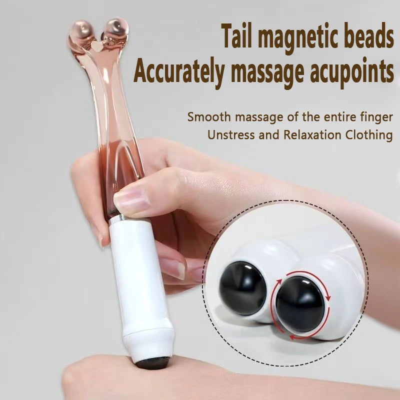 Handheld Finger Joint Acupoint Massager Rollers Hand Acupuncture Points Massagei Relaxation Blood Circulation Massage Tool SB4