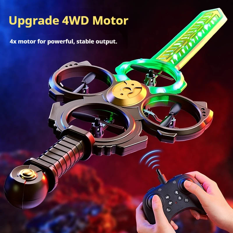 Hot Gesture Remote Control Flying Sword Flying Aircraft Flying Sword Stunt Aircraft Rolling One Key Lift Boy Christmas Toy Gift