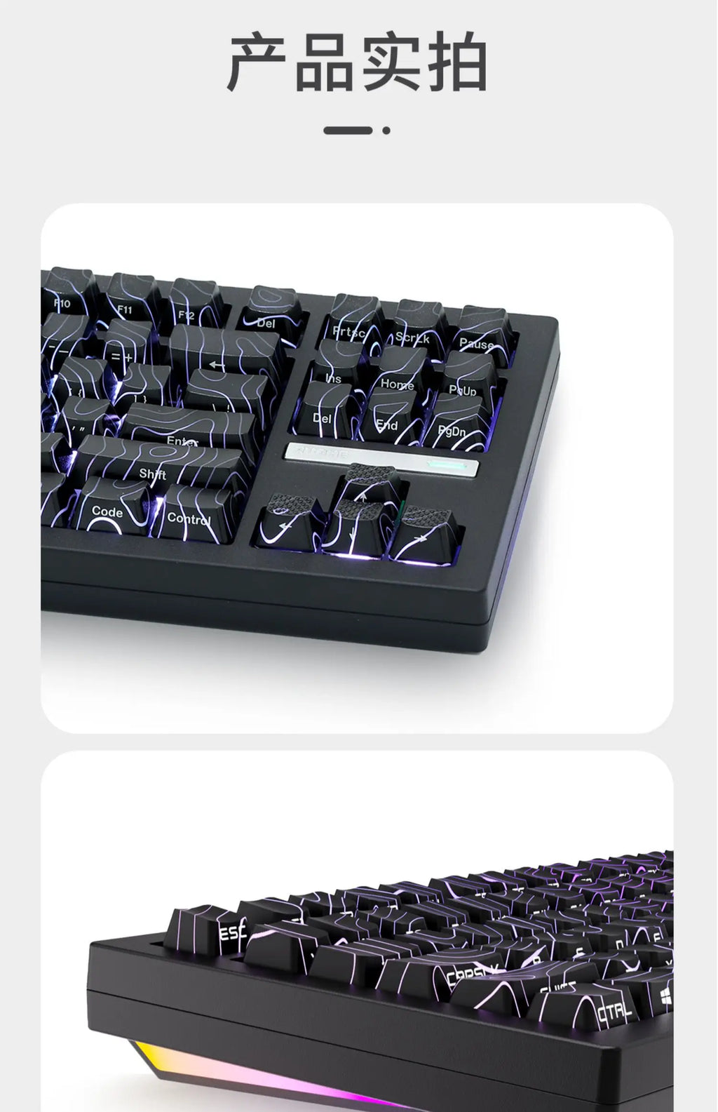 Zorher ZH870 Wireless Mechanical Keyboard Bluetooth Tri Mode RGB Hot Swap Gaming Keyboards Customized PBT Keycap PC Accessory