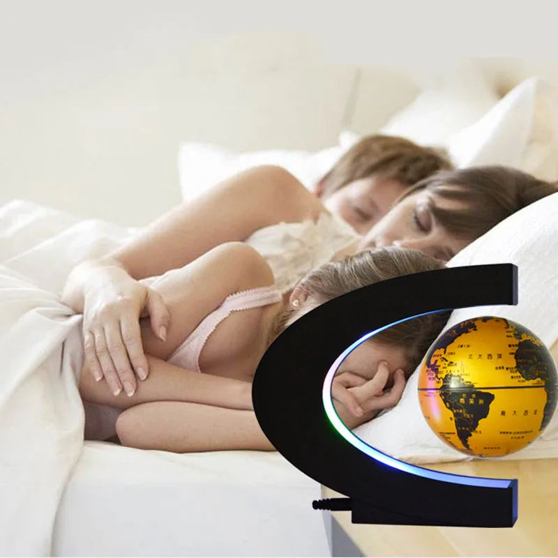 Magnetic Floating Levitation Globe LED World Map Electronic Antigravity Lamp Novelty Ball Light Home Decor Lamps Birthday Gifts