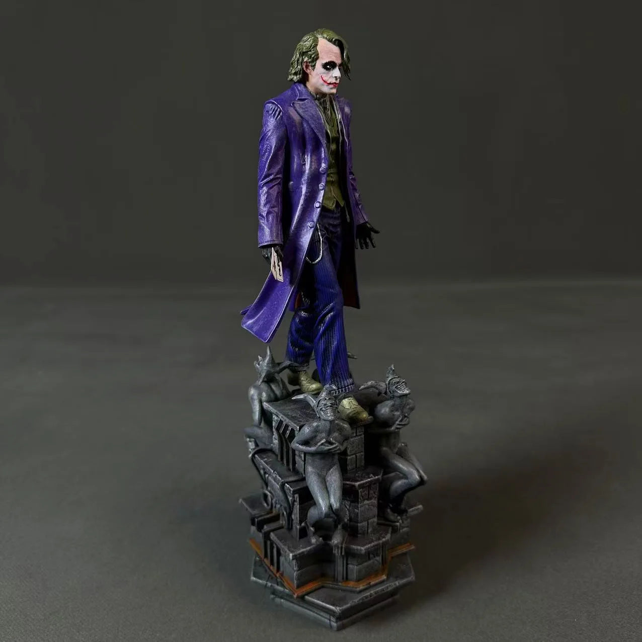 Dark Knight Batman DC Brazilian Factory Heath Ledger Joker 1/10 Scale Resin GK Statue Model Collectible Toy Action Figure