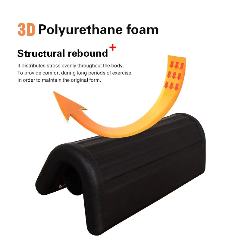 Gym Equipment Abdominal Hip Leg Trainer Adjustable Sissy Squat Machine Leg Exerciser Equip