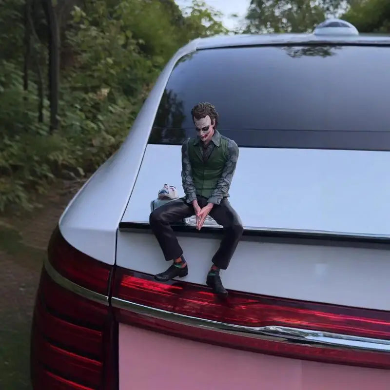 Anime Joker Car Interior Decorate Accessories Rear of Car Ornaments Center Console Accessories Cartoon Movie Gifts Doll Kid Toys