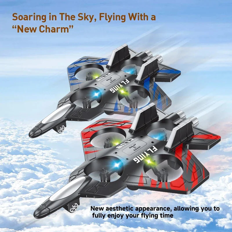 RC Aircraft EPP Foam Stunt Glider Electric Fighter Remote Control Airplane Fall Resistant Plane Toys for Boys Kids CZ01 CZ63