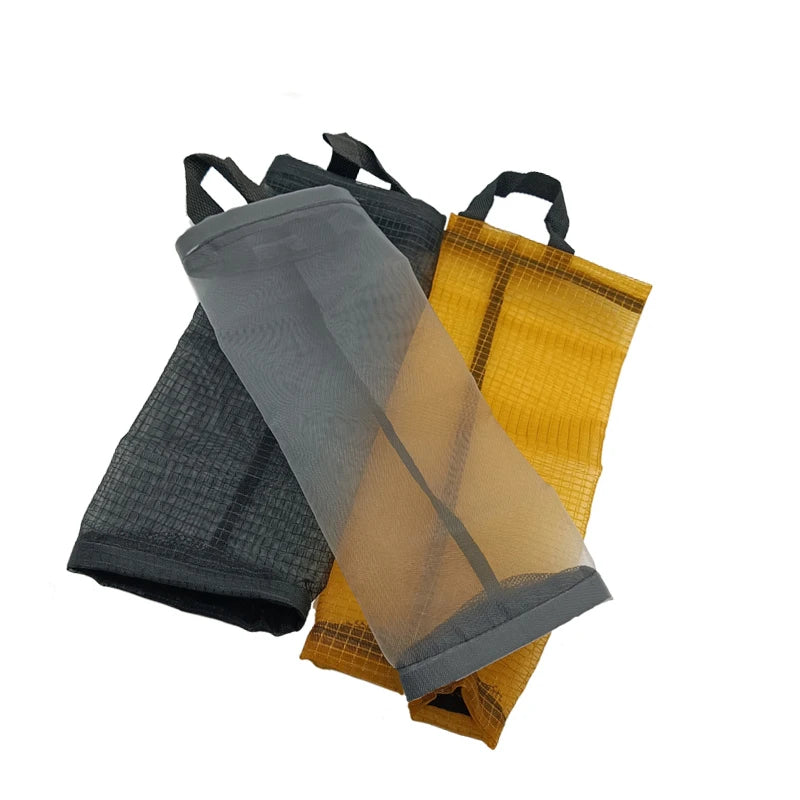 Home Grocery Bag Holder Wall Mount Plastic Bag Holder Dispenser Hanging Storage Trash Garbage Bag Kitchen Garbage Organizer