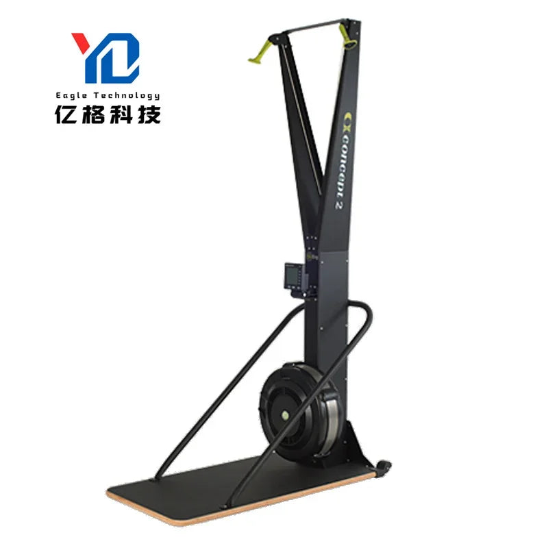 Air drag ski machine ski simulator gym machine exercise indoor and outdoor fitness equipment